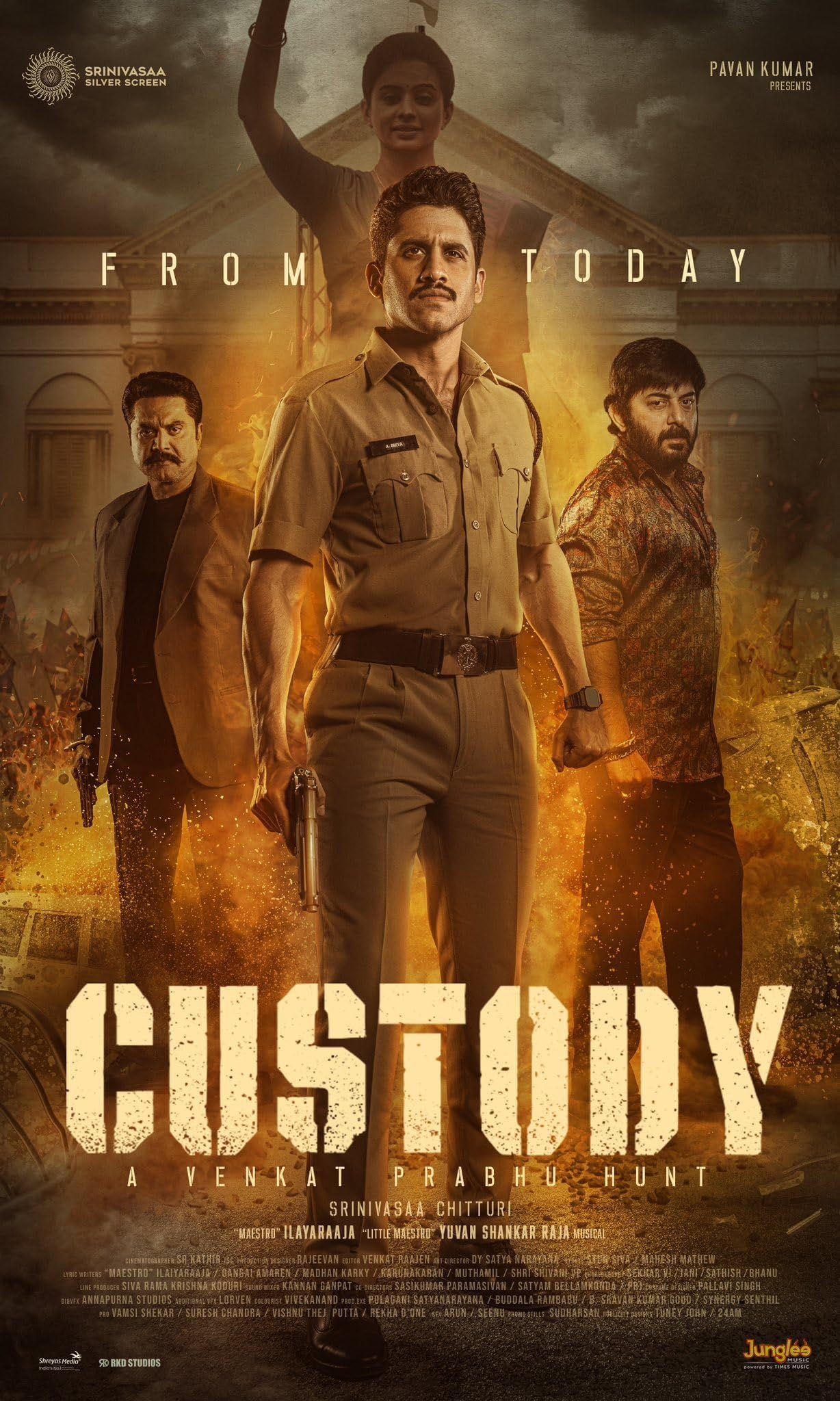 Custody (2023) Hindi Dubbed ORG HDRip AMZN Full Movie 720p 480p