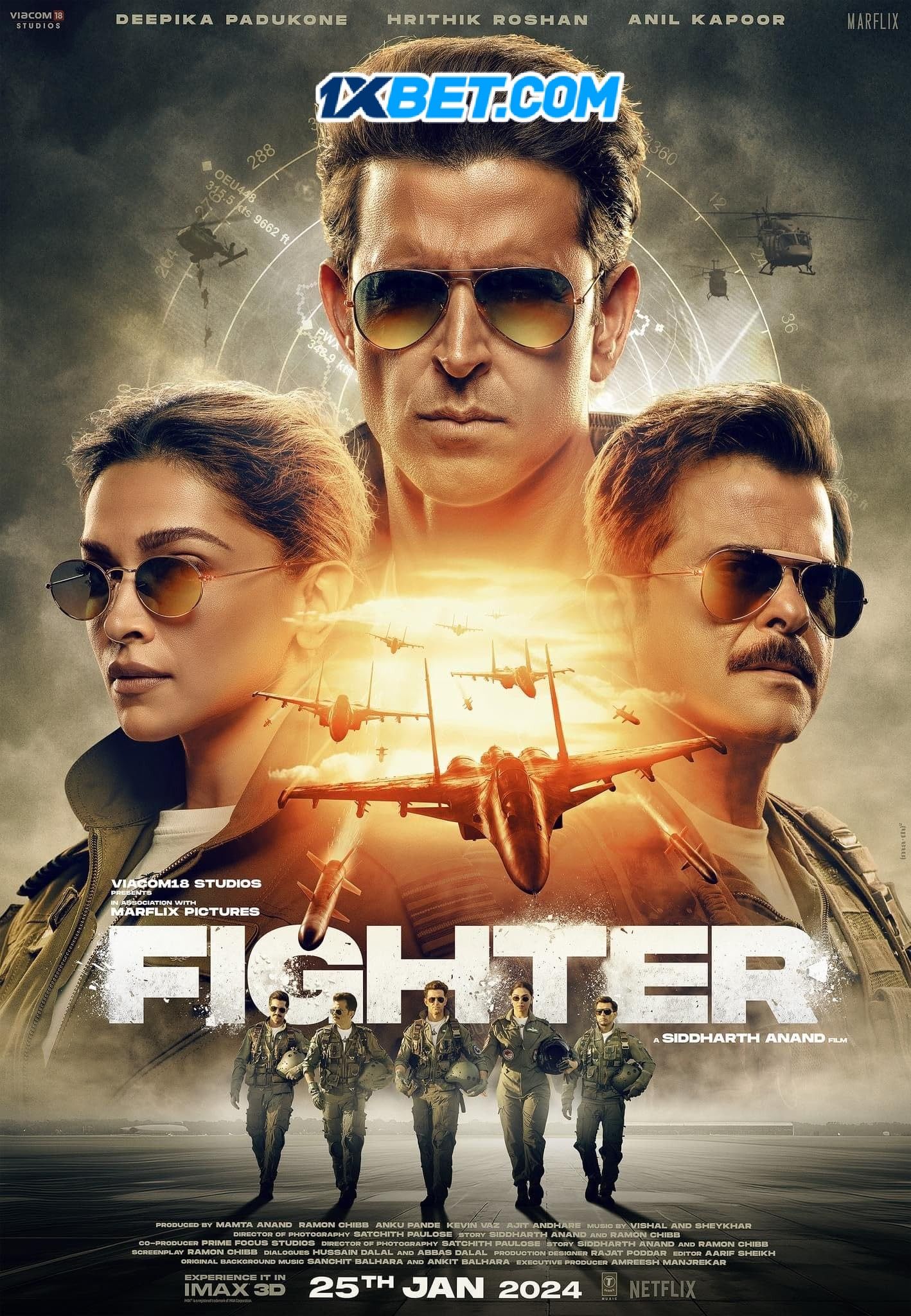 Fighter (2024) V2 Hindi HDCAM Full Movie 720p 480p
