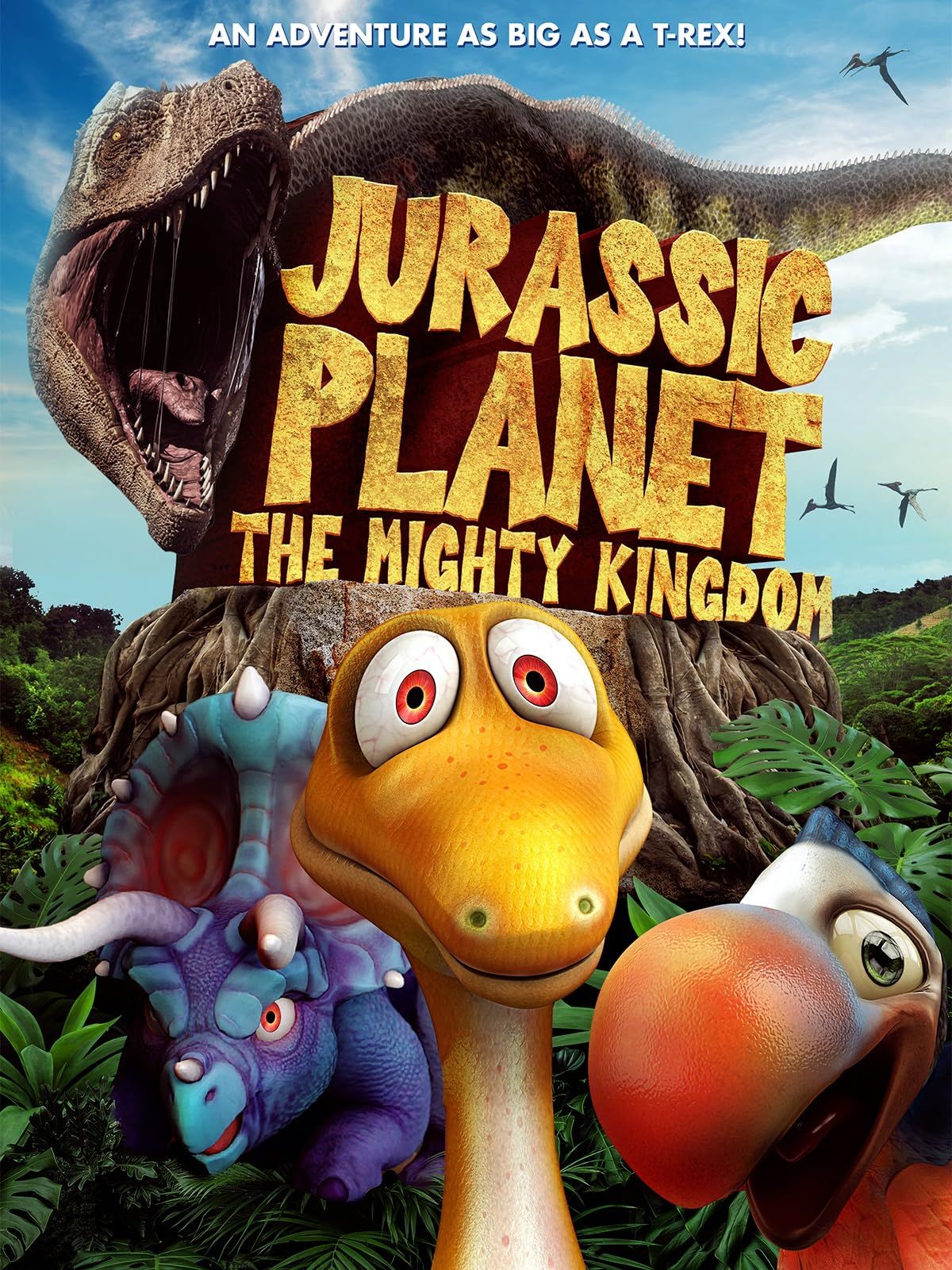 Jurassic Planet The Mighty Kingdom (2021) Hindi Dubbed ORG HDRip Full Movie 720p 480p
