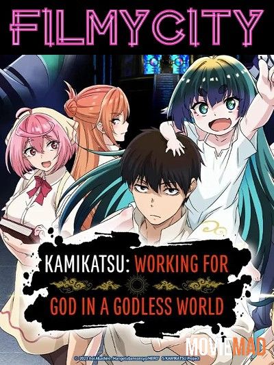 KamiKatsu Working for God in a Godless World S01 (E02 ADDED) Complete Hindi Dubbed Series HDRip 1080p 720p 480p