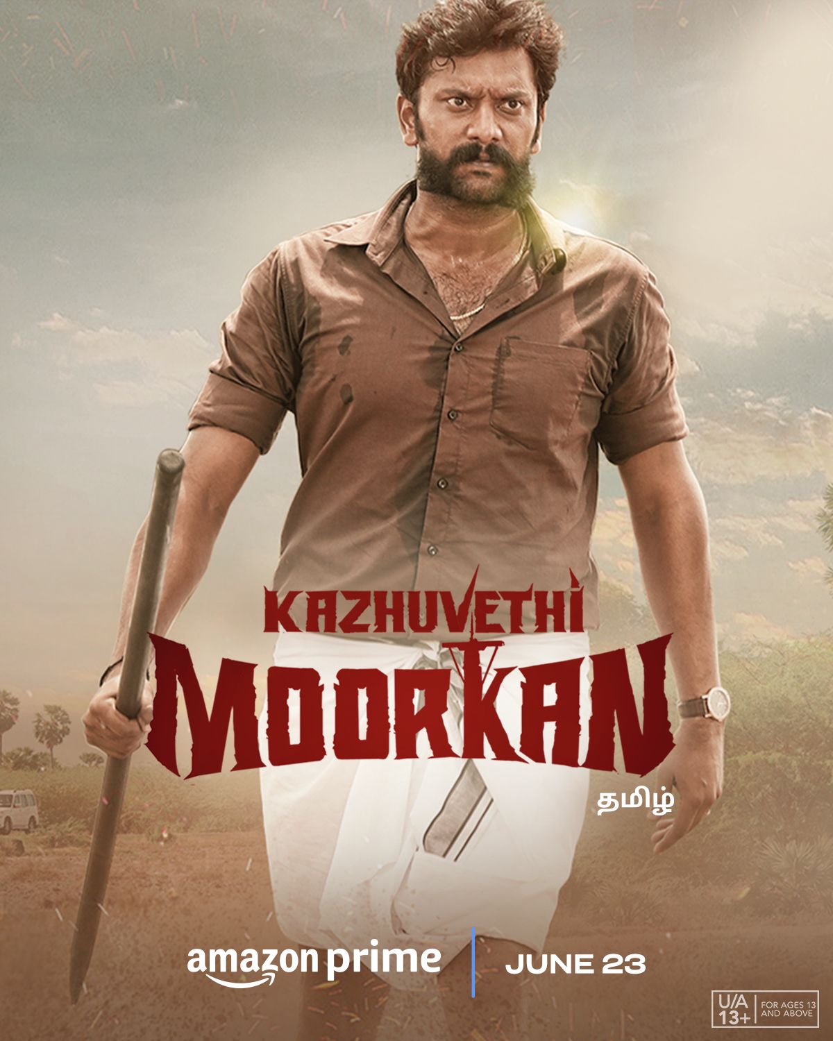 Kazhuvethi Moorkkan (2023) Hindi Dubbed ORG HDRip Full Movie 720p 480p
