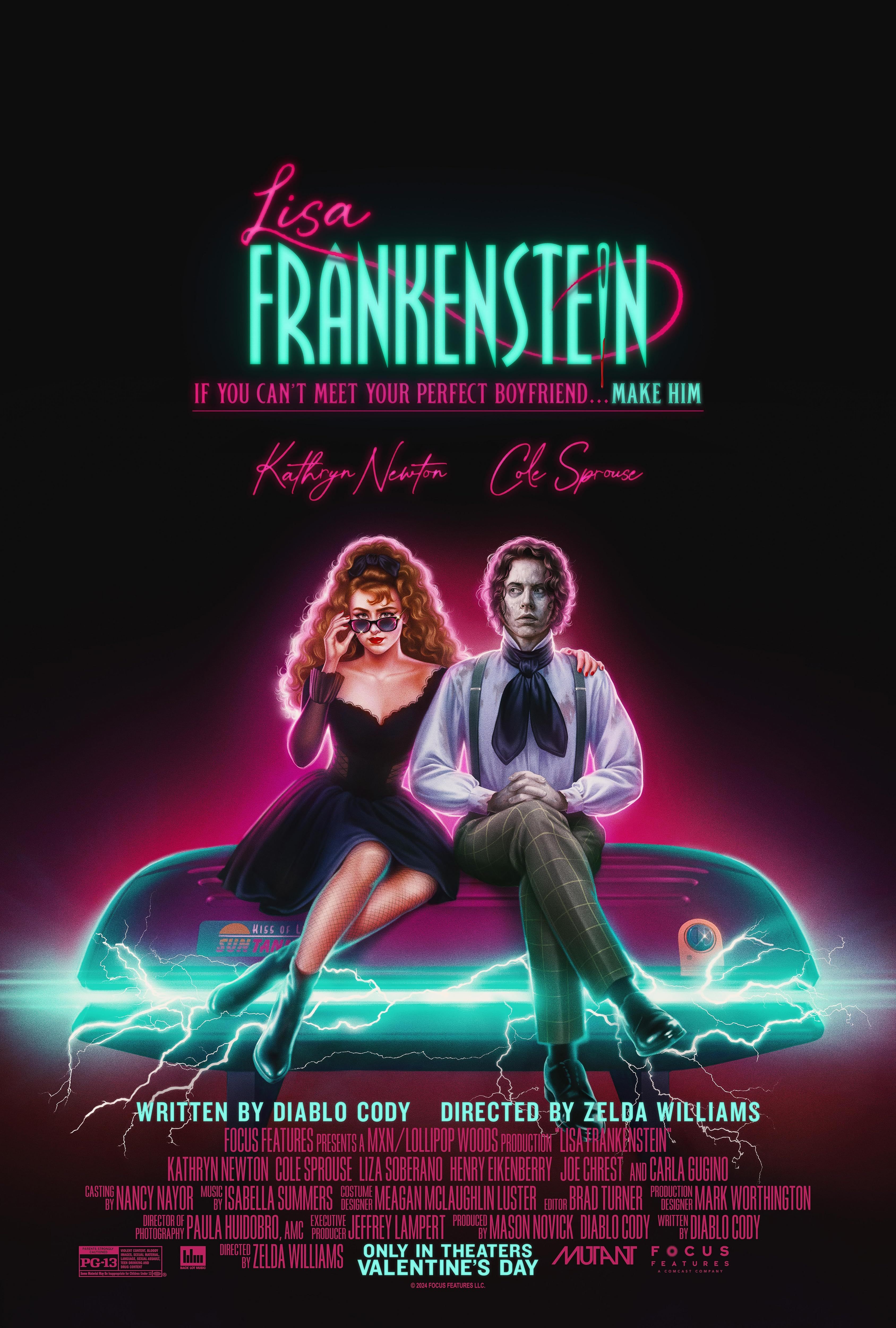 Lisa Frankenstein (2024) English ORG HDRip Full Movie 720p 480p