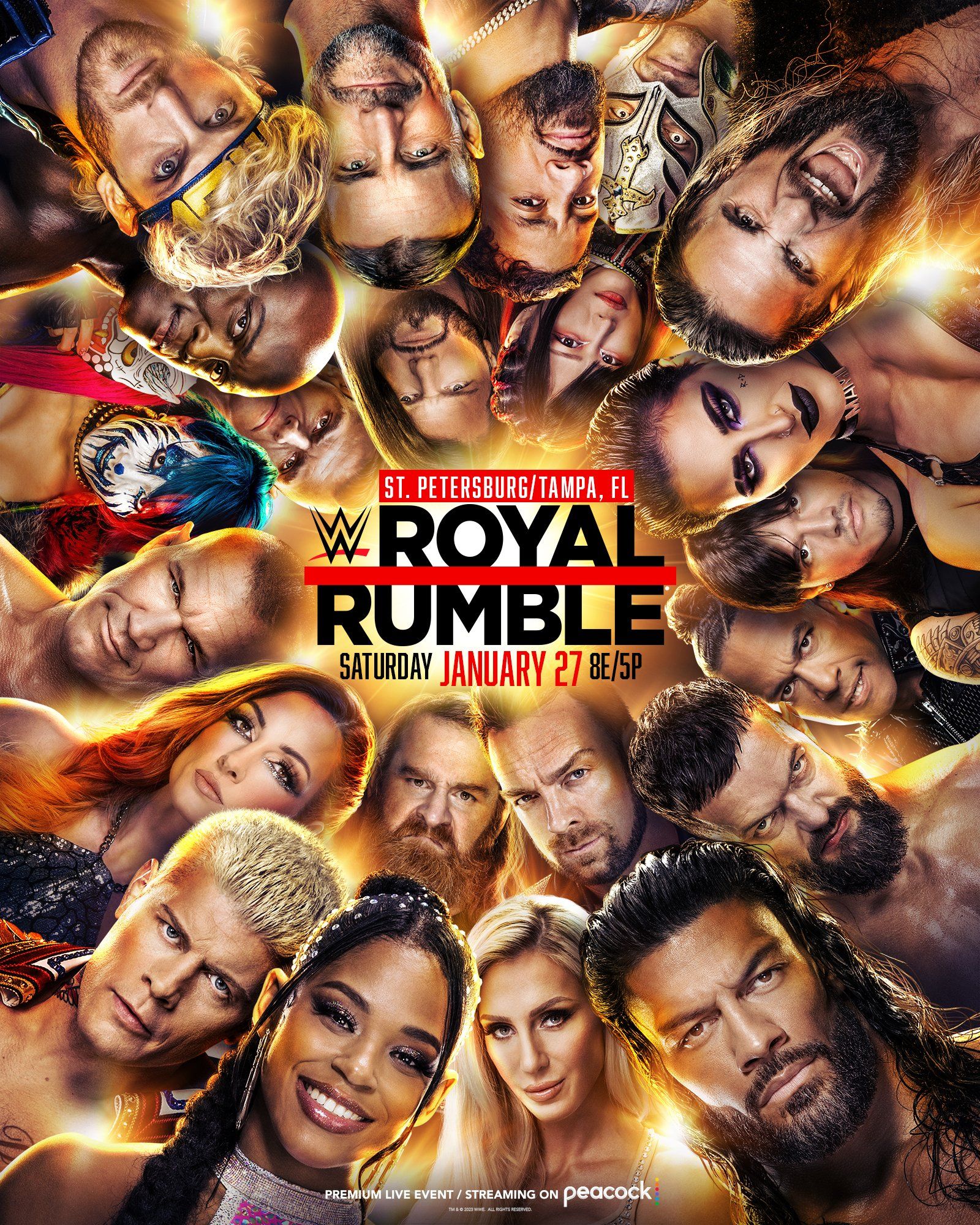 WWE Royal Rumble (2024) PPV English WEBRip Full Show 720p 480p